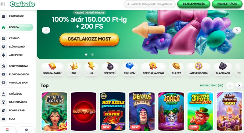 Casinolo Homepage